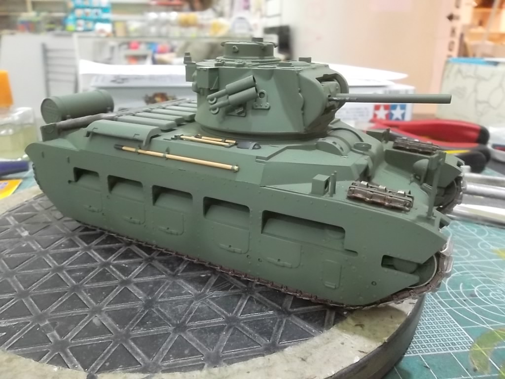 Пехотный танк Mk II Matilda II 1/35 (Tamiya 35024) 9d47f015cd0446c94d28d2554067fc77