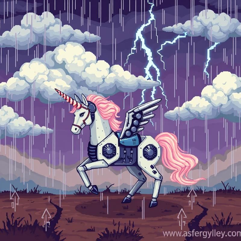 pixel art style AI art