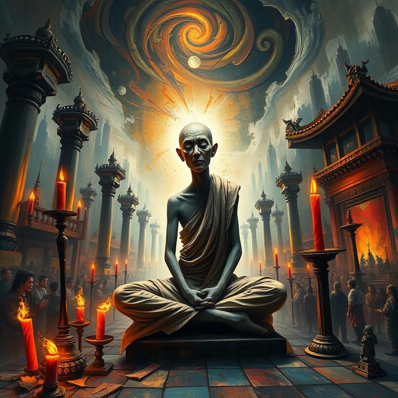 expressionism style AI art