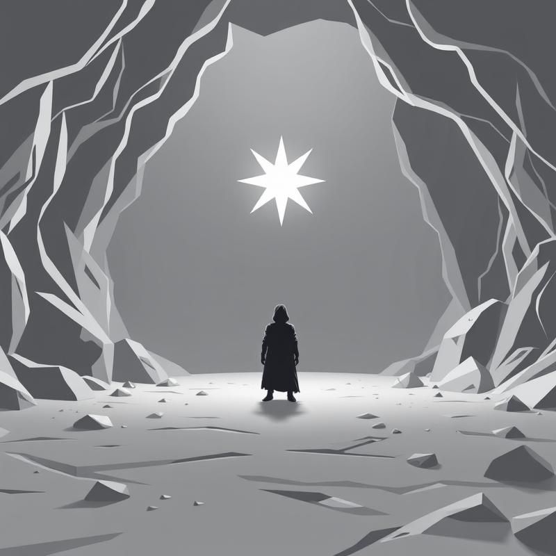 minimalist style AI art