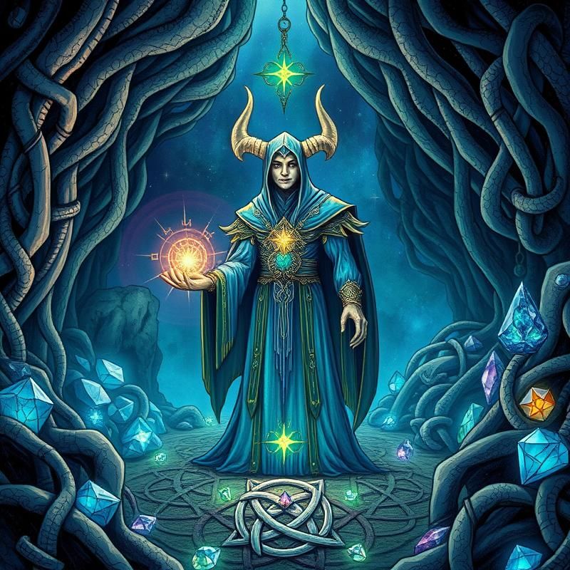celtic style AI art