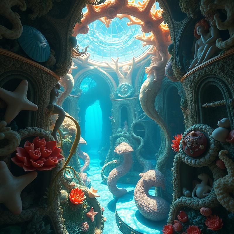 photorealistic style AI art
