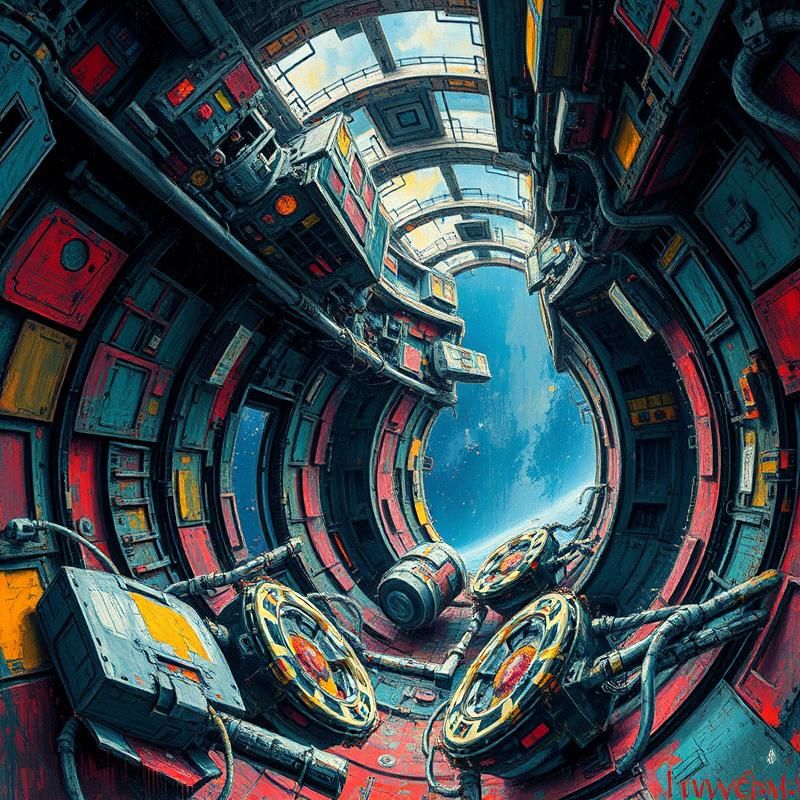 expressionism style AI art