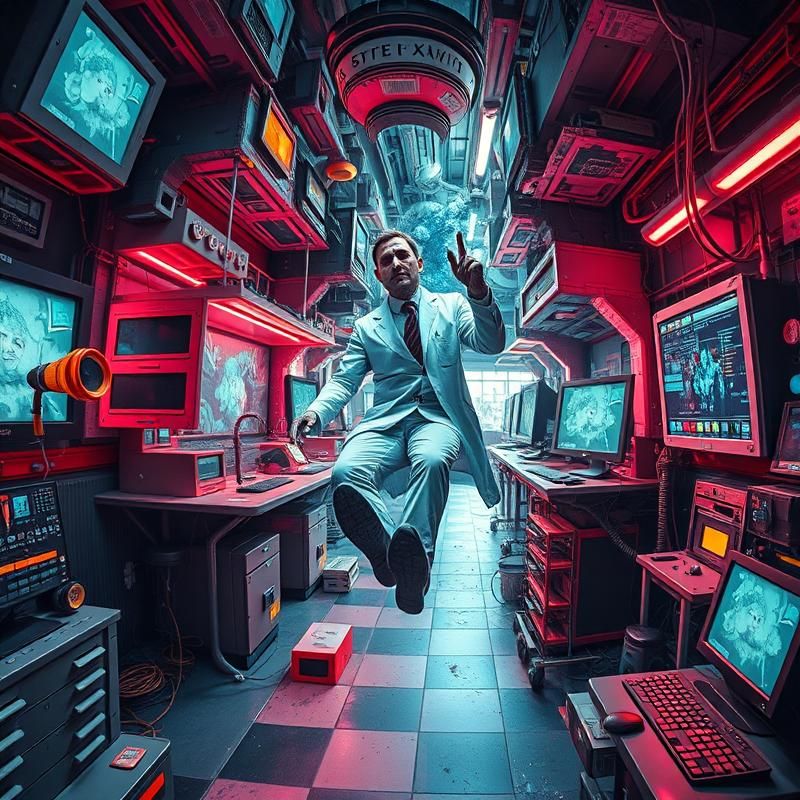surrealism style AI art