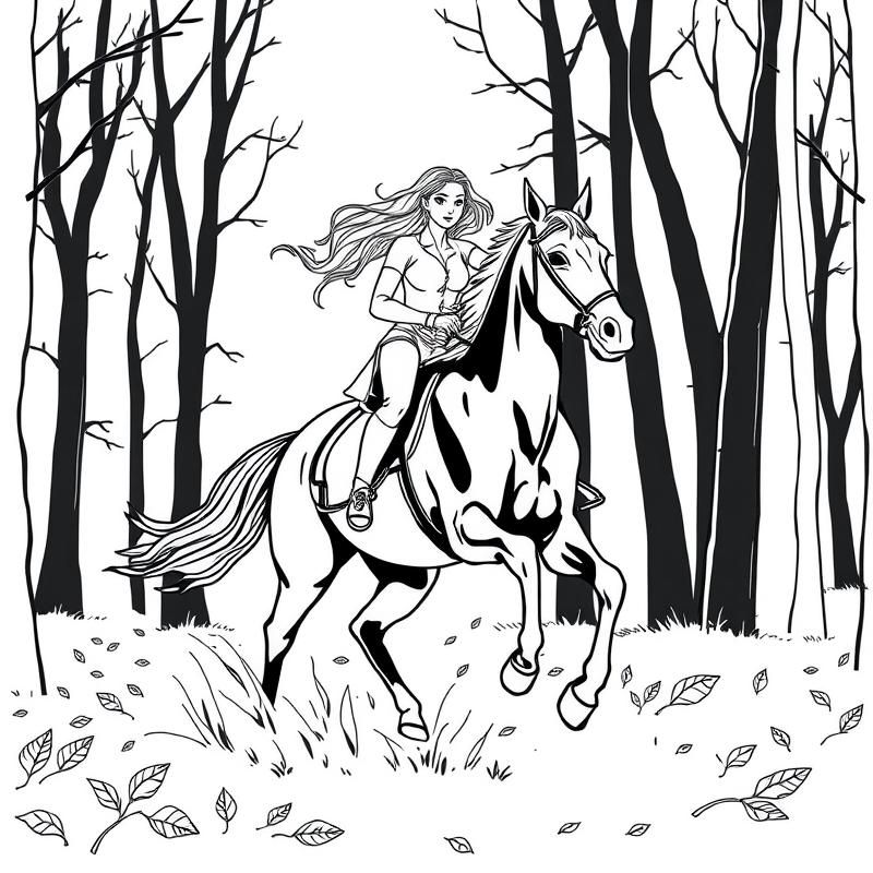 line art style AI art