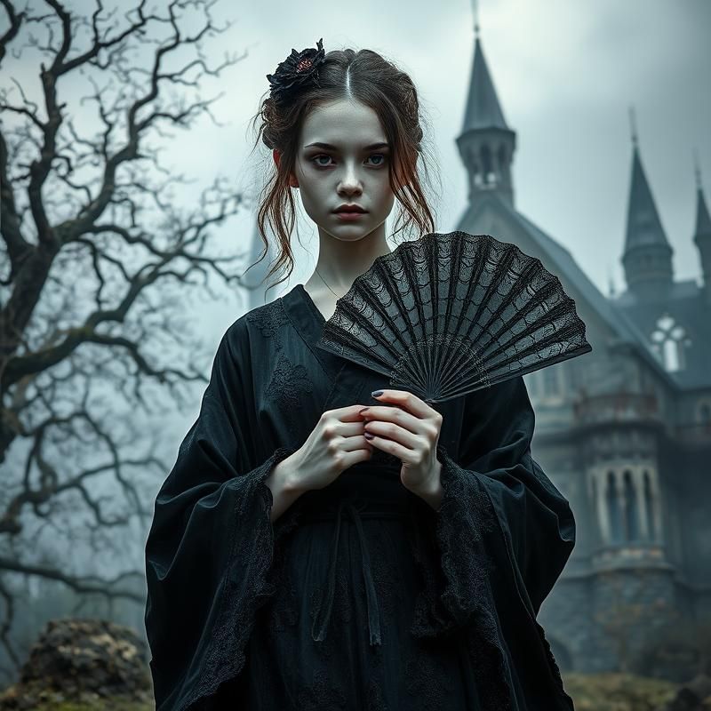 gothic style AI art