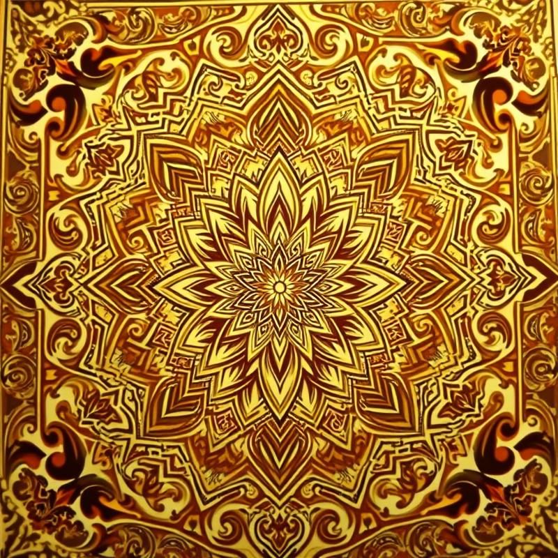 islamic art style AI art