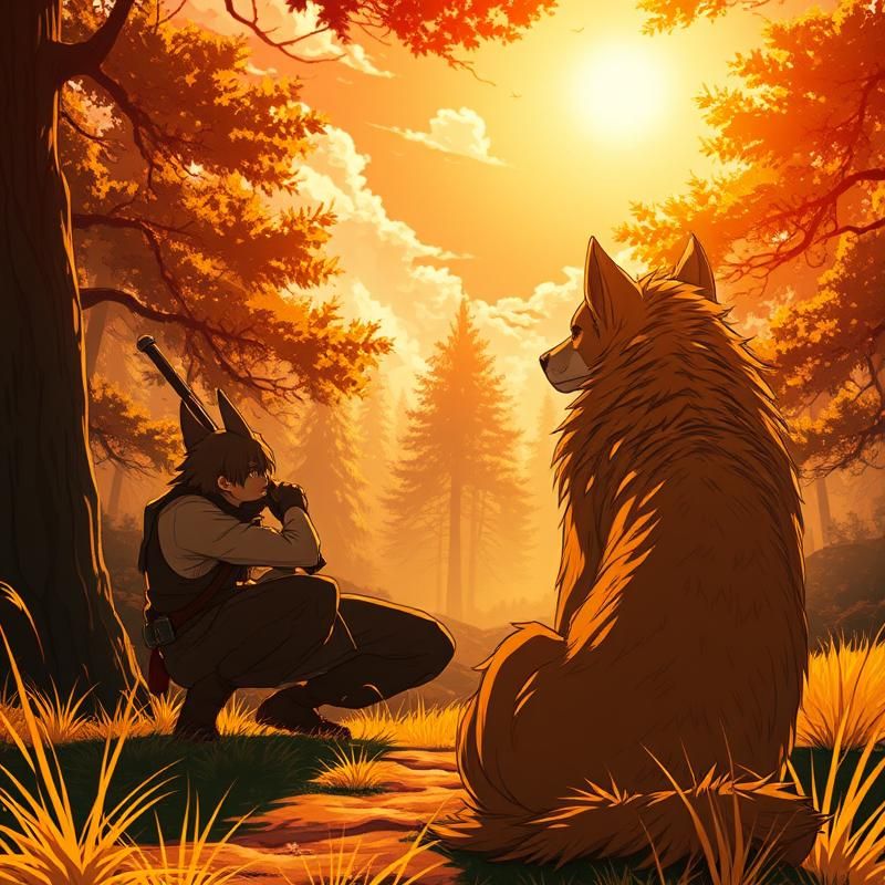 anime style AI art