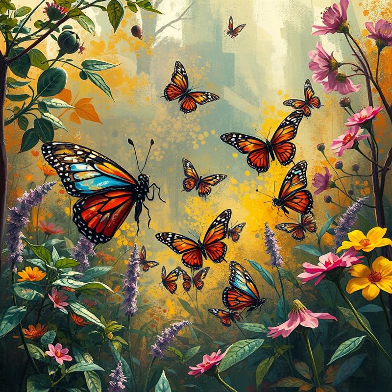 contemporary style AI art
