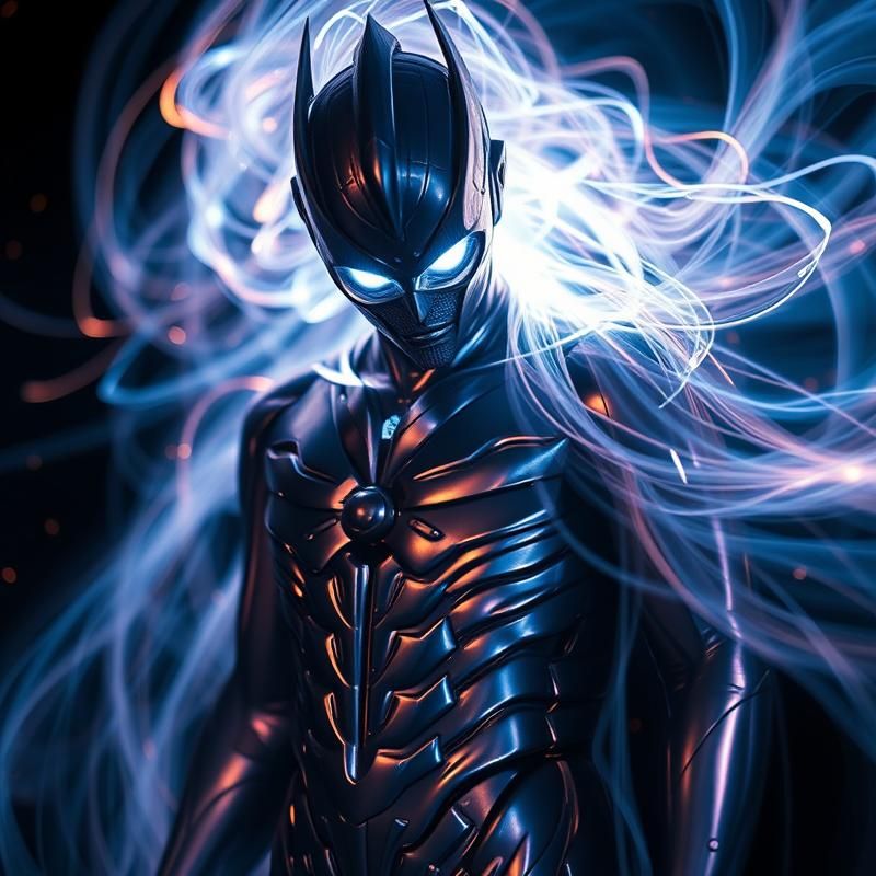 light painting style AI art