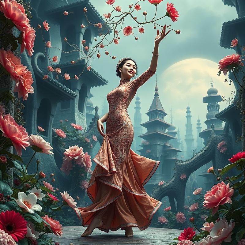 surrealism style AI art