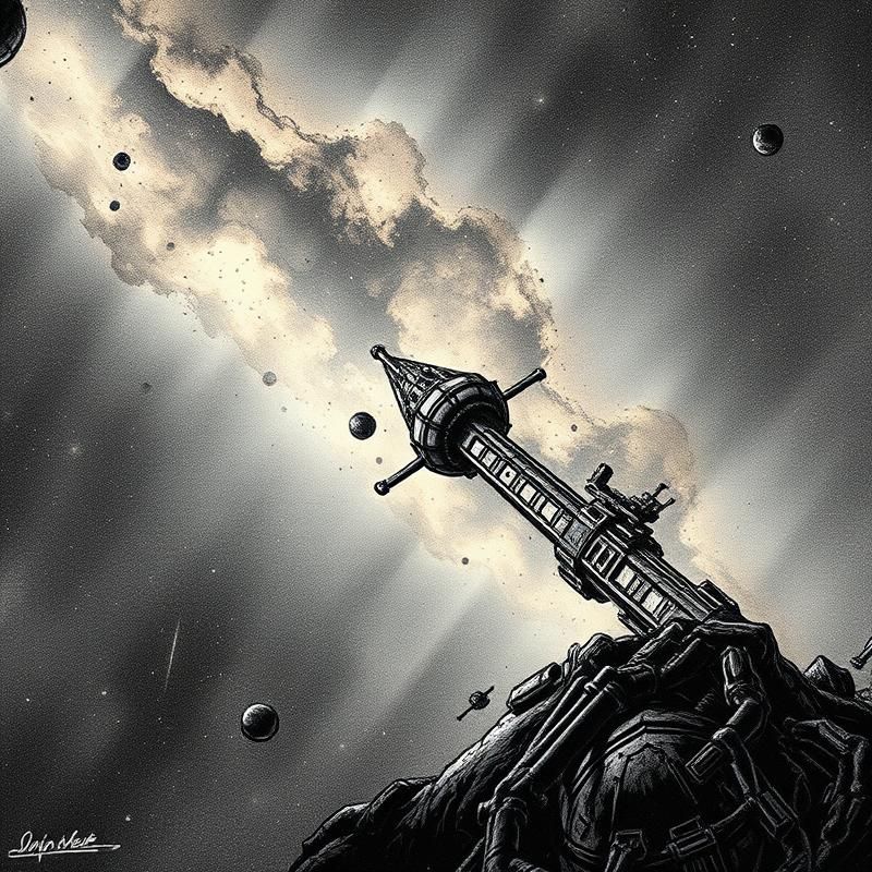 ink drawing style AI art