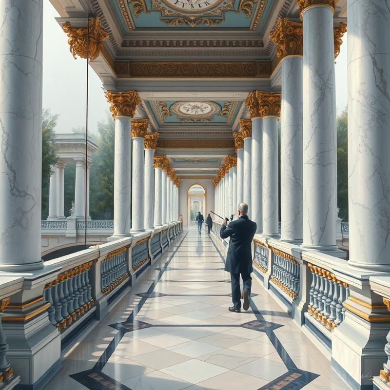 neo-classical style AI art