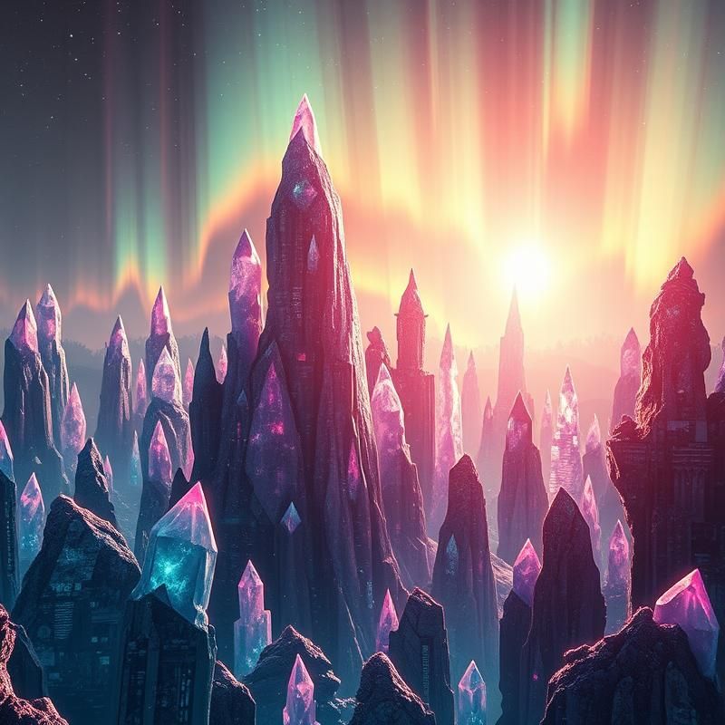 glitch art style AI art