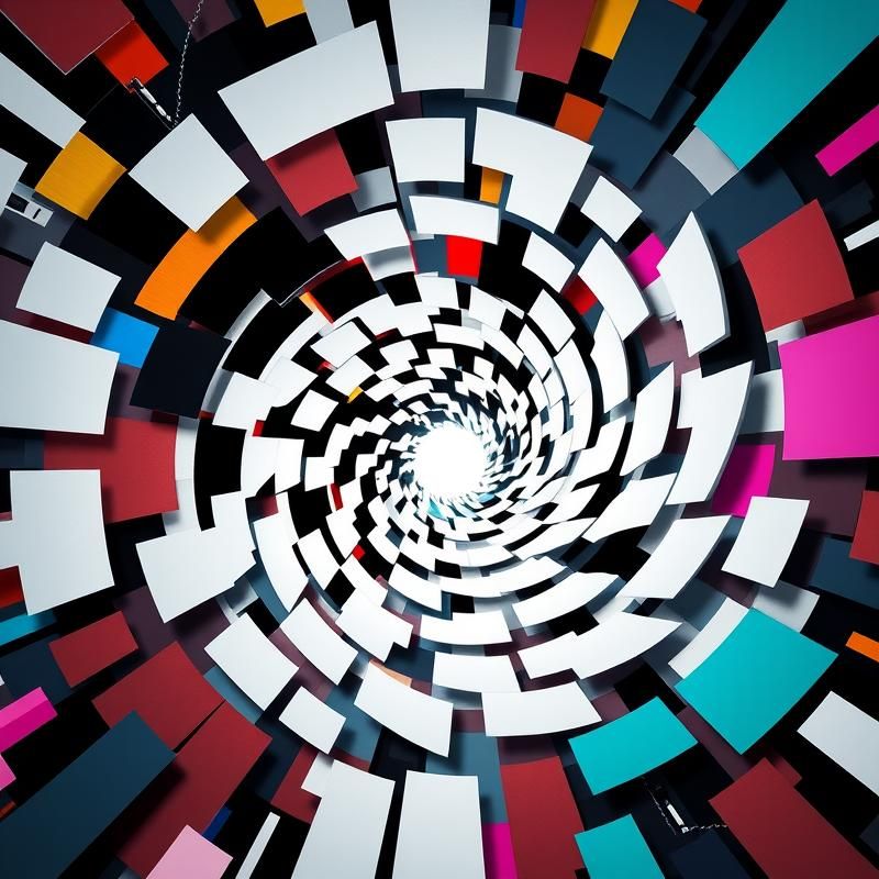 suprematist style AI art