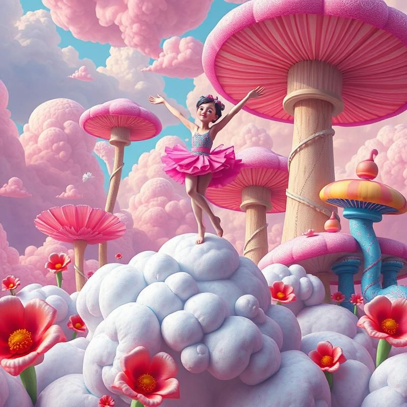 pop surrealism style AI art