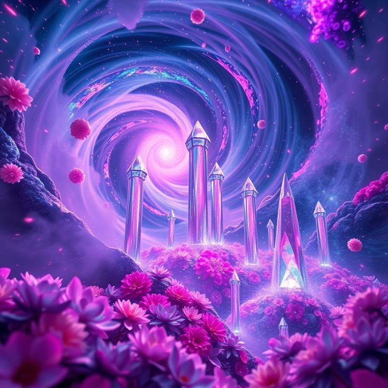kinetic art style AI art