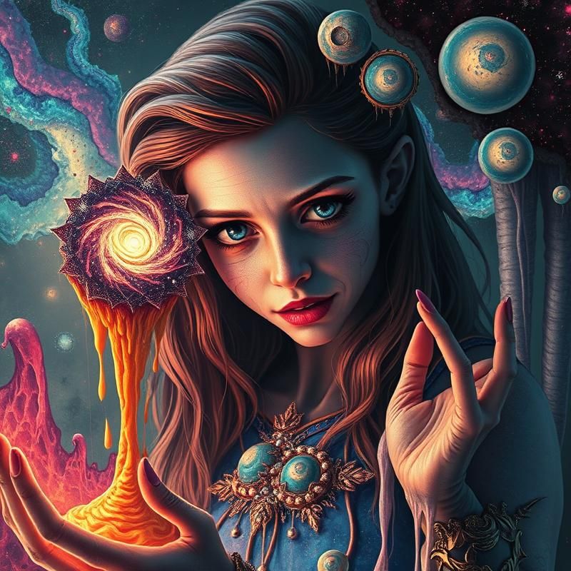 pop surrealism style AI art