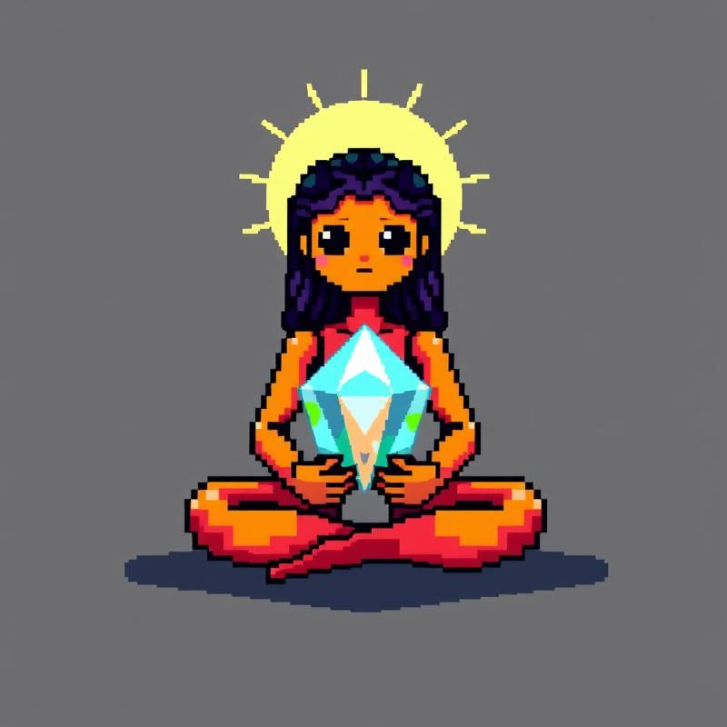 pixel art style AI art