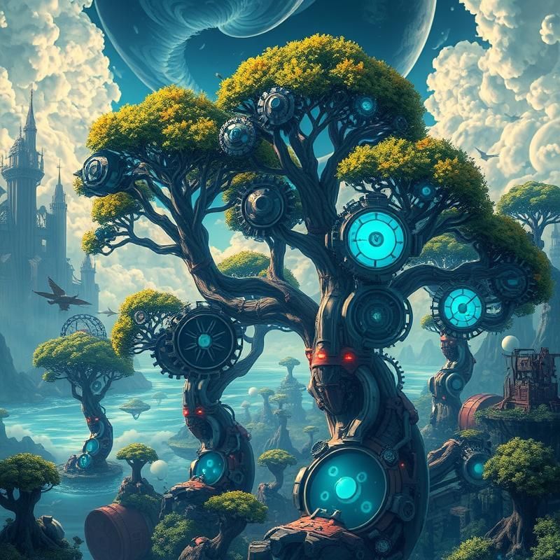 anime style AI art