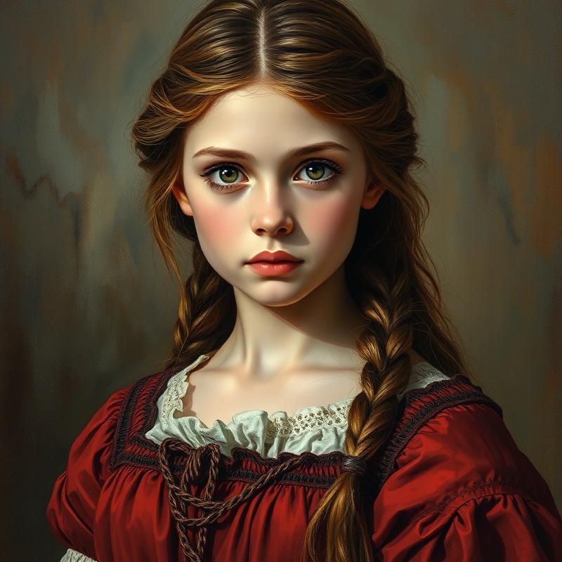 oil painting style AI art