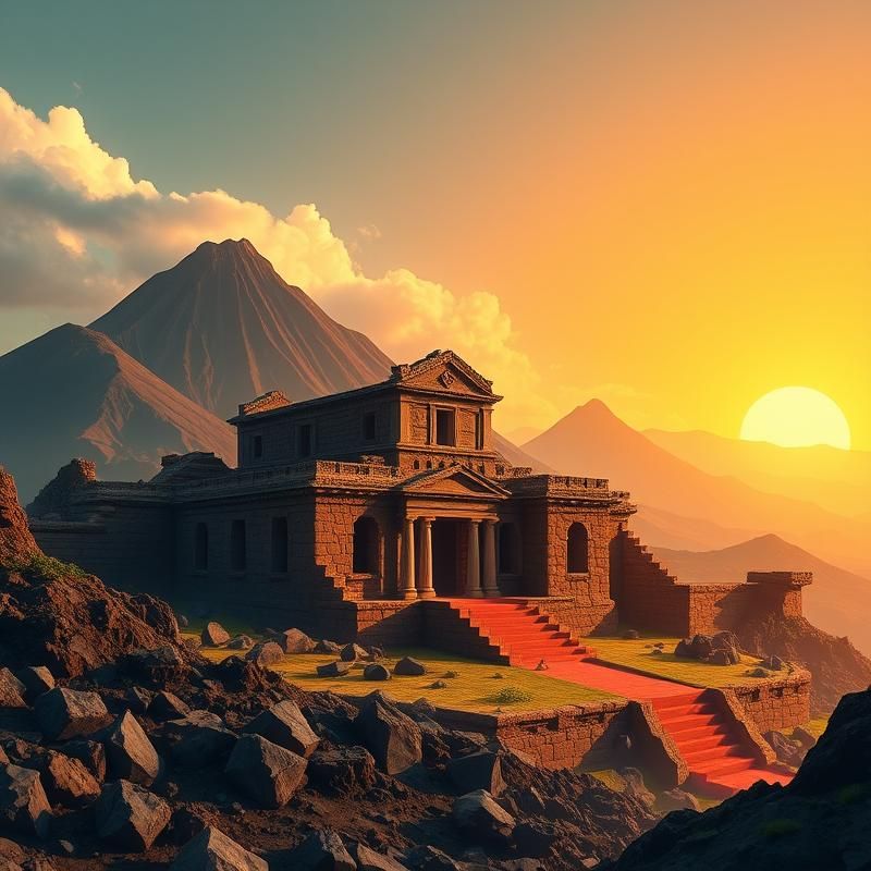 low poly style AI art