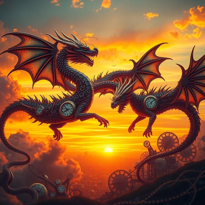 surrealism style AI art