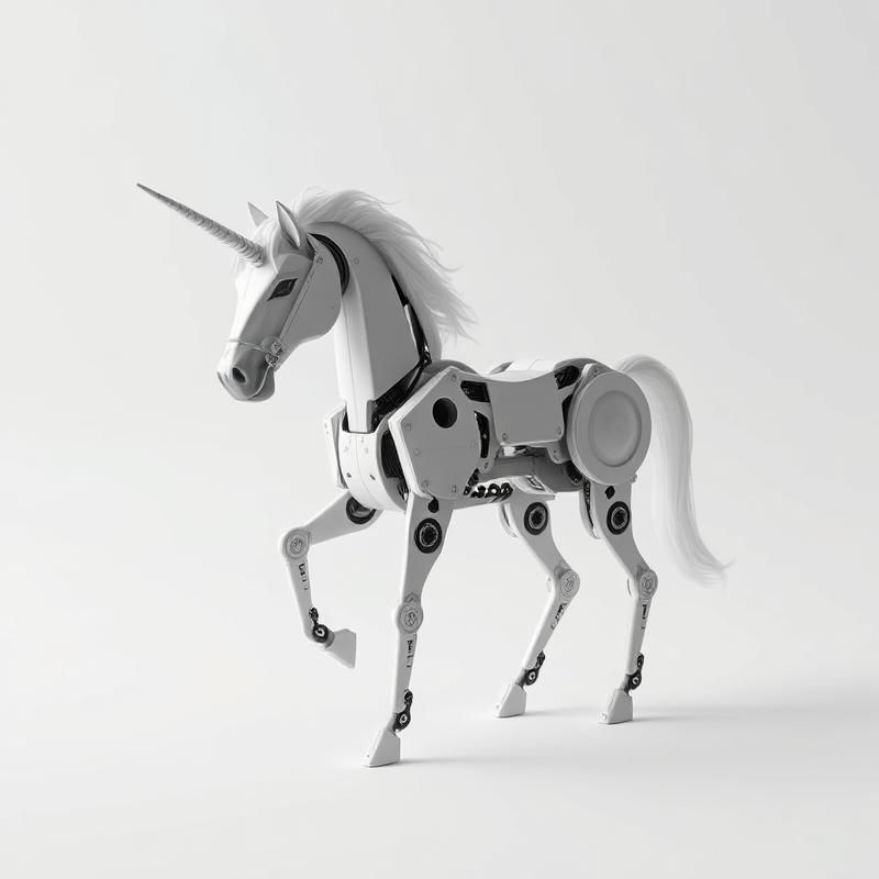 minimalist style AI art