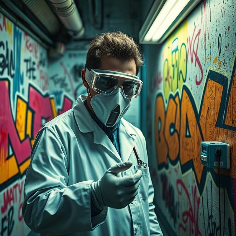 graffiti style AI art
