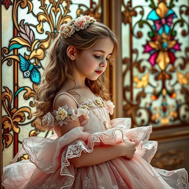 rococo style AI art