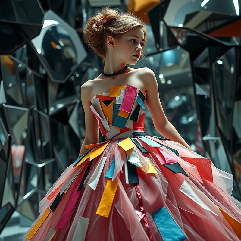 post-modernist style AI art