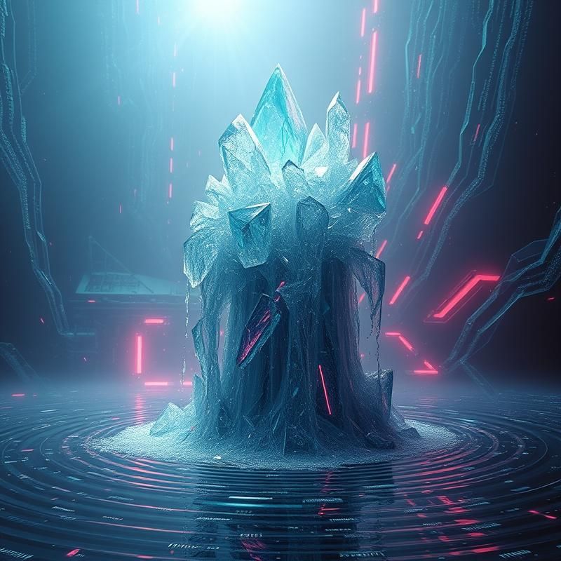 new media art style AI art