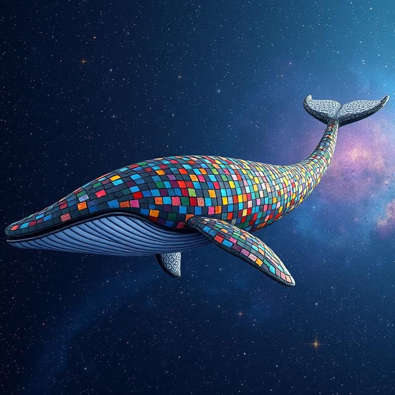 mosaic style AI art