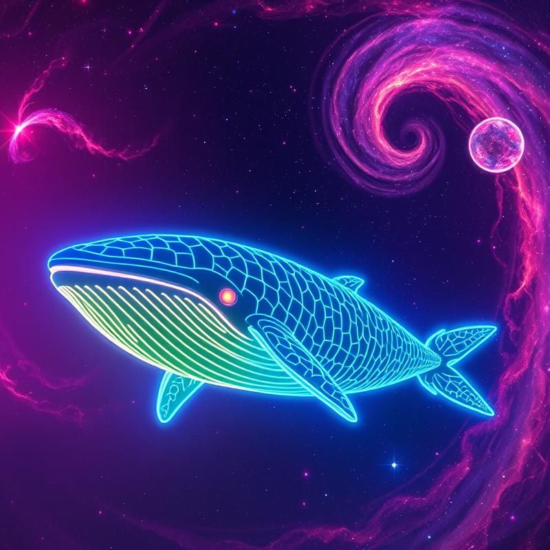 neon art style AI art