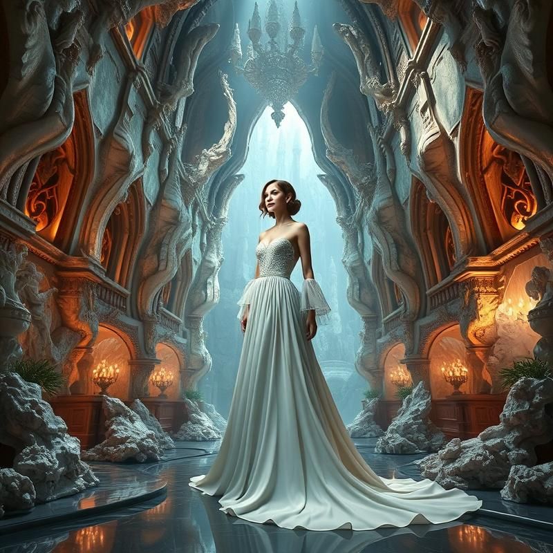 neo-classical style AI art