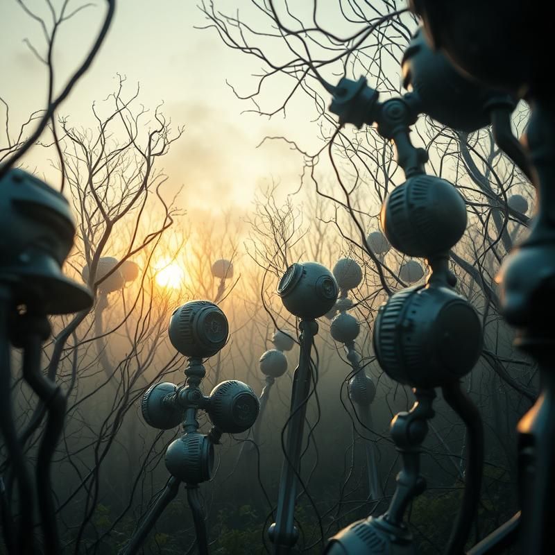 abstract style AI art