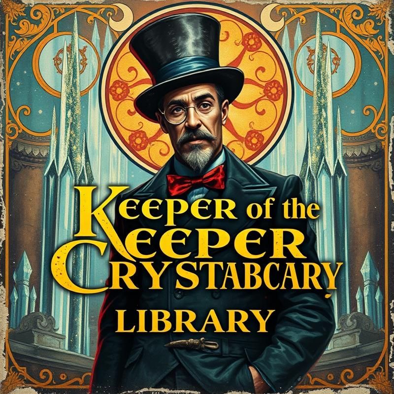 vintage poster style AI art
