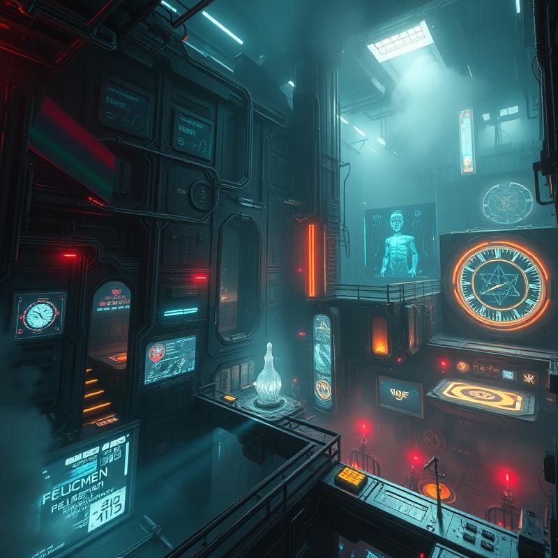 cyberpunk style AI art