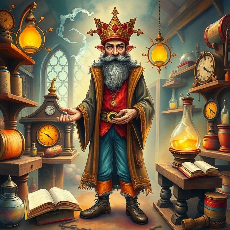 folk art style AI art