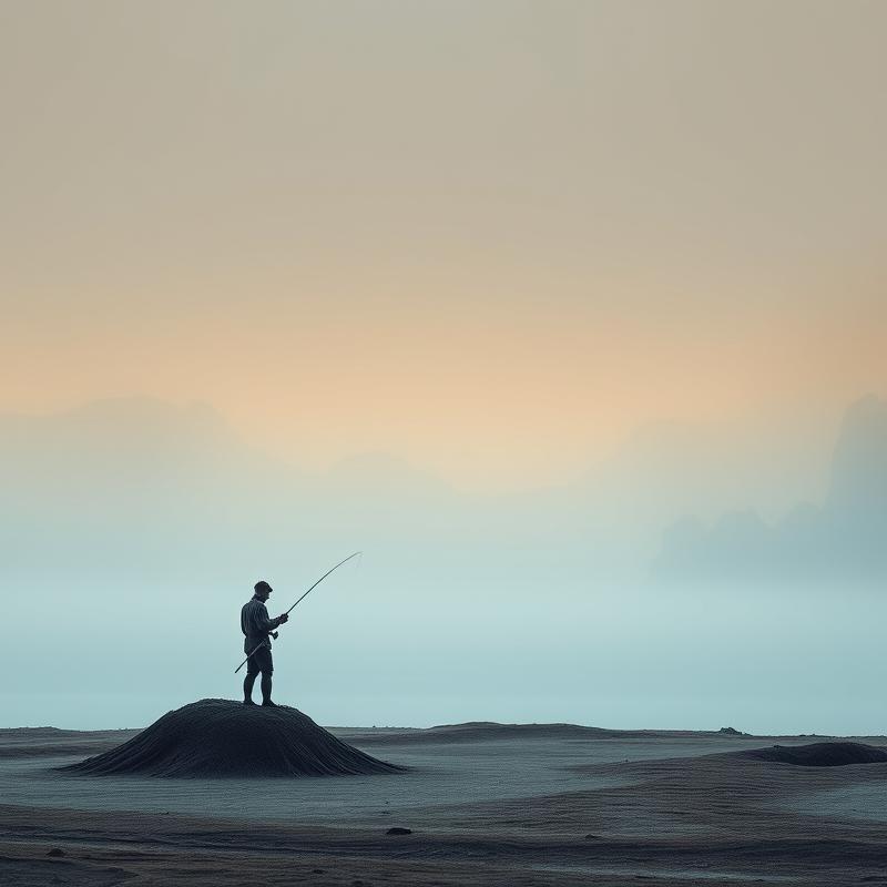 land art style AI art