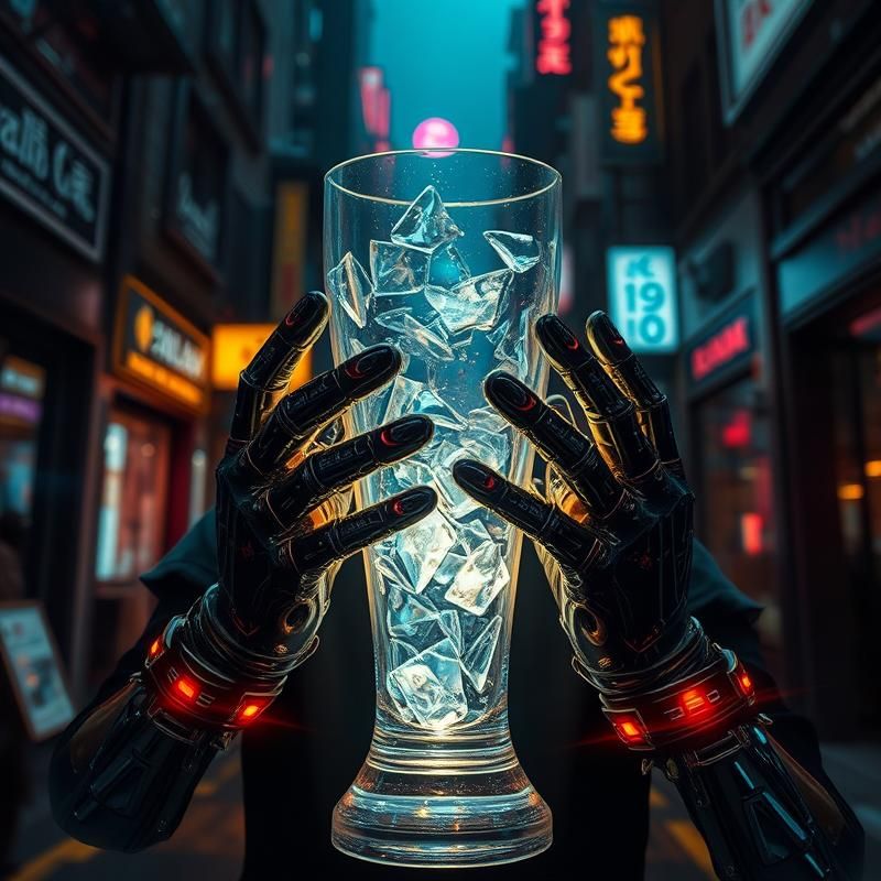 cyberpunk style AI art