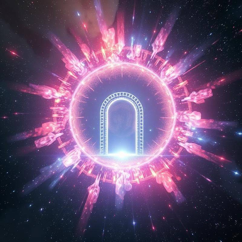 holographic style AI art