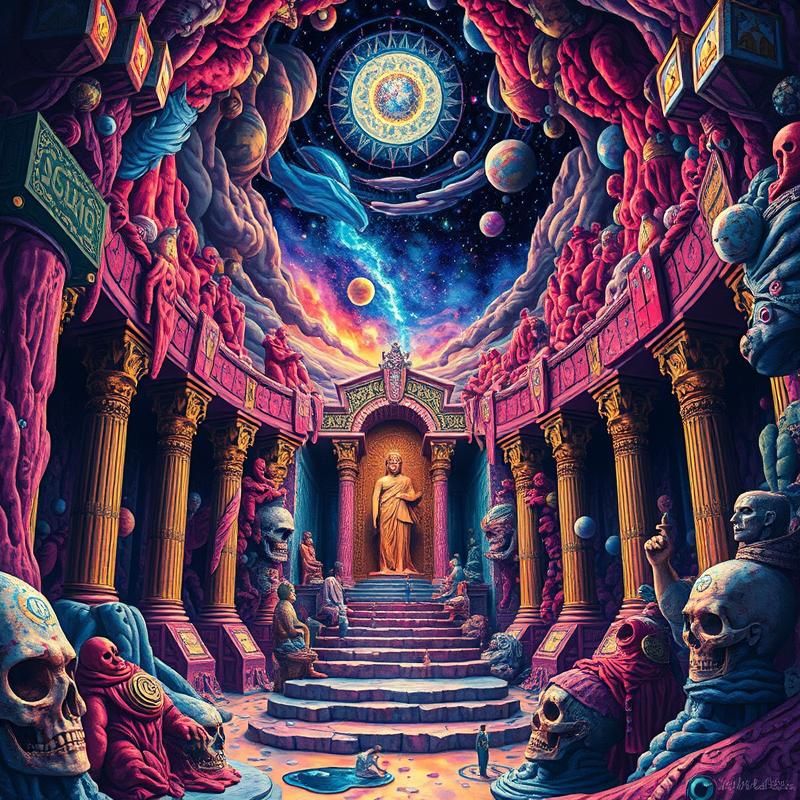 pop surrealism style AI art