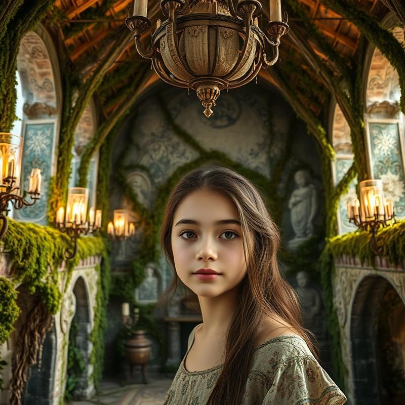organic style AI art