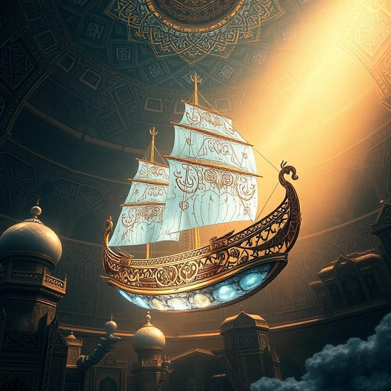 islamic art style AI art