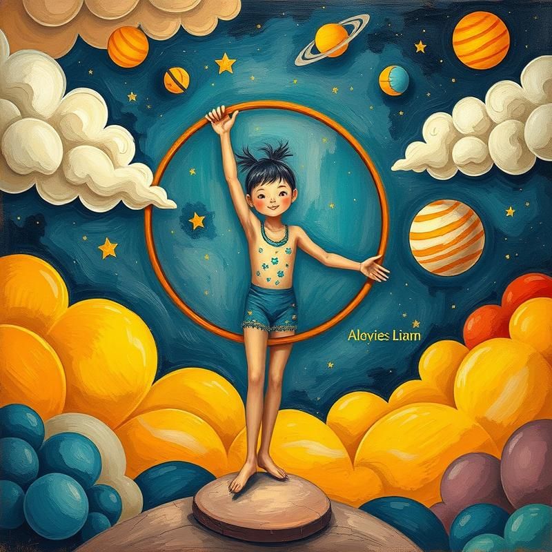 folk art style AI art