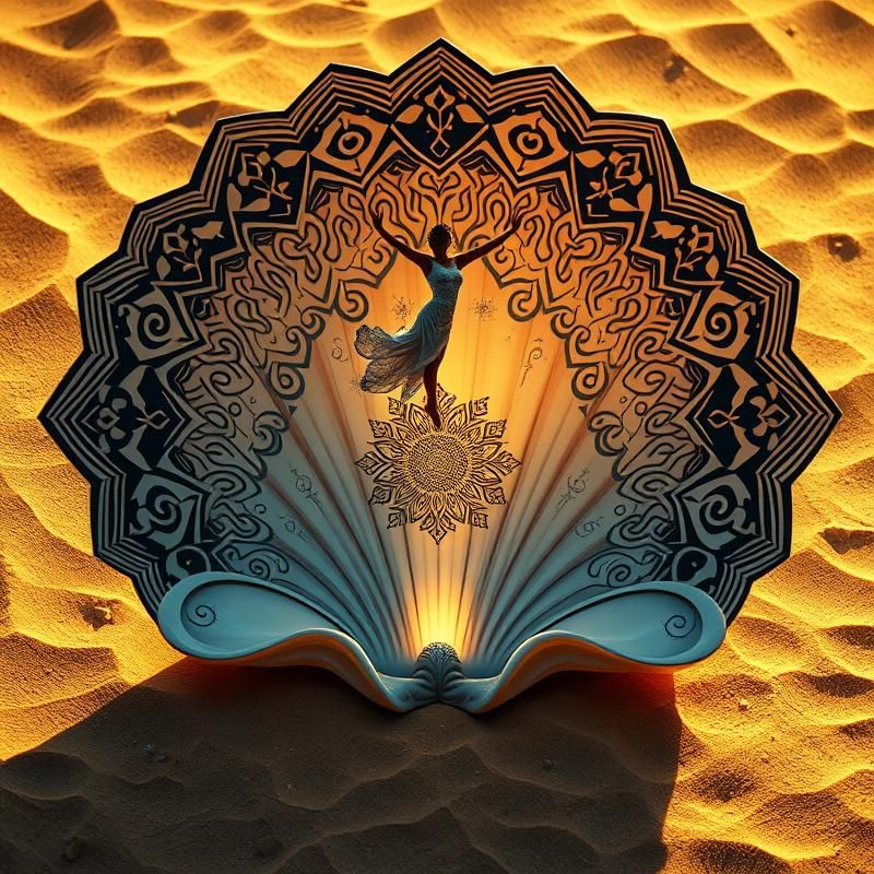islamic art style AI art