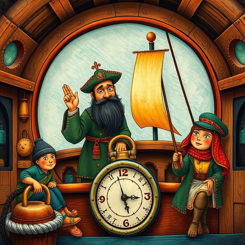 folk art style AI art