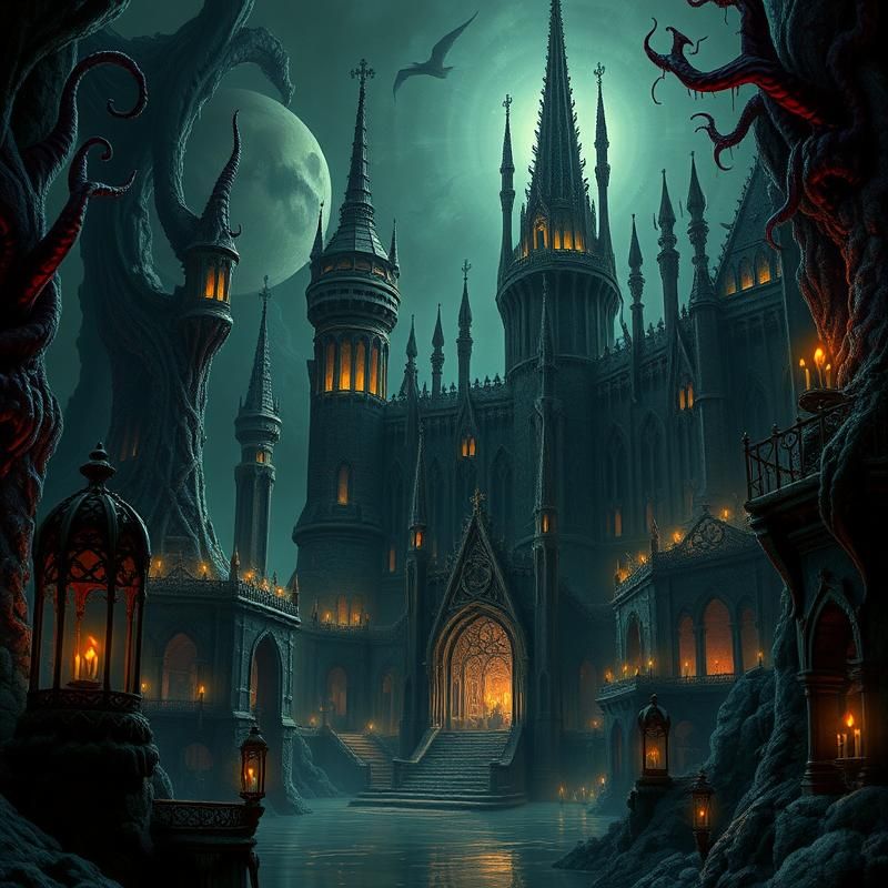 lowbrow art style AI art
