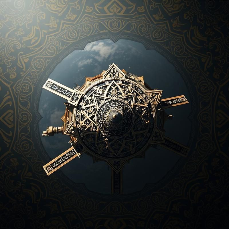 islamic art style AI art